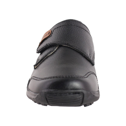 Zapato Escolar Niño 5710 Piel Negro Velcro