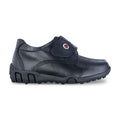 Zapato escolar Niño 5711 Piel Negro con Velcro