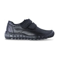Zapato Escolar Niño 5825 Piel Negro Doble Velcro