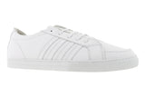 Tenis caballero 584 piel blanco