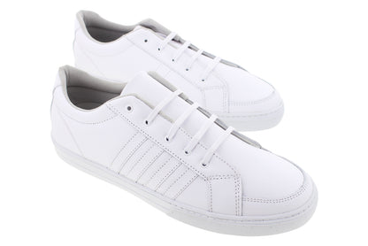 Tenis Caballero 584 Piel Blanco