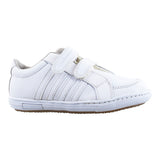 Tenis escolar 594 piel blanca