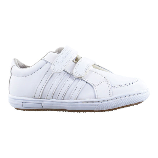 Tenis Escolar 594 Piel blanca