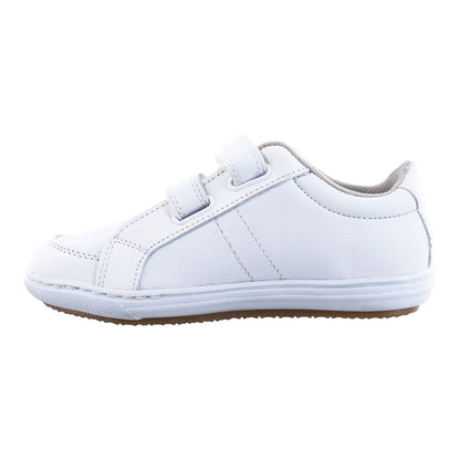 Tenis Escolar 594 Piel blanca