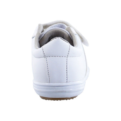Tenis Escolar 594 Piel blanca