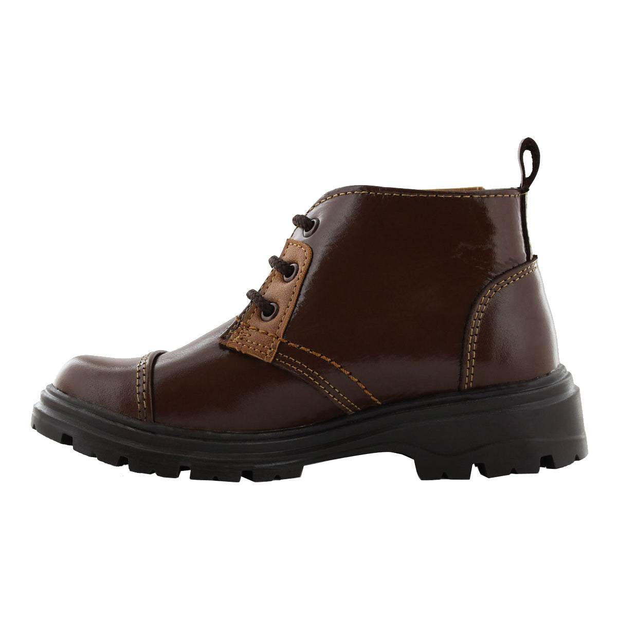 Bota Mediana Niño 6000 Piel Café