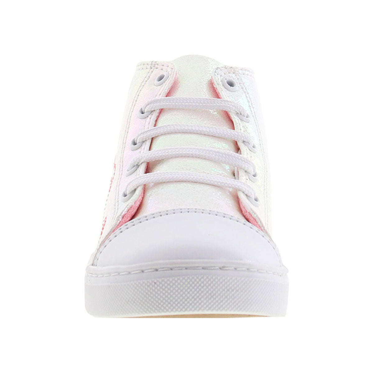 Tenis Niña 603 Blanco Corona Bordada