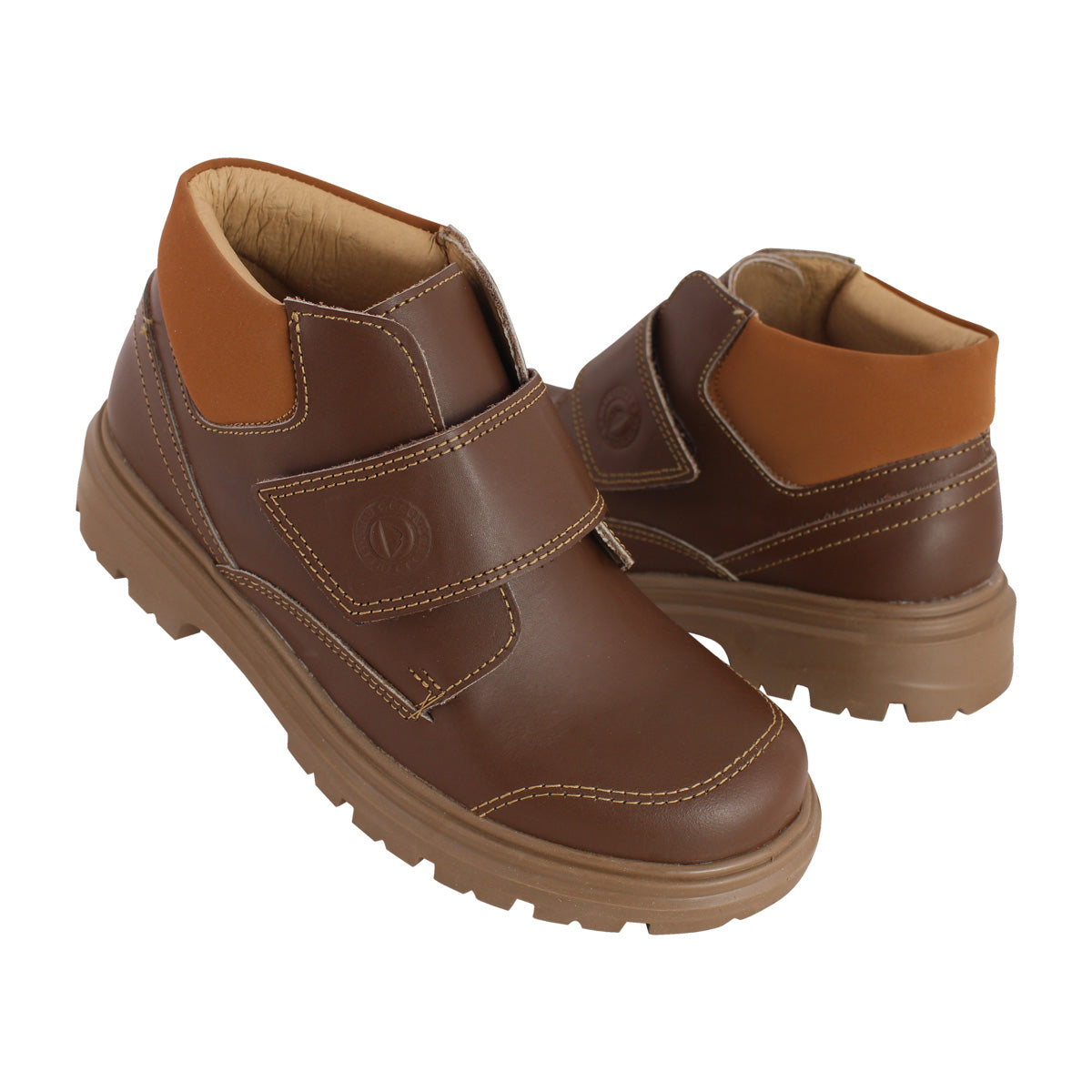 Bota Niño 6130 Piel Café