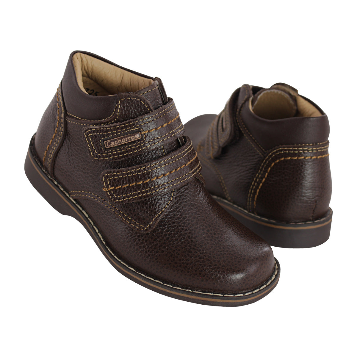 Botita Niño 6141 Piel Café