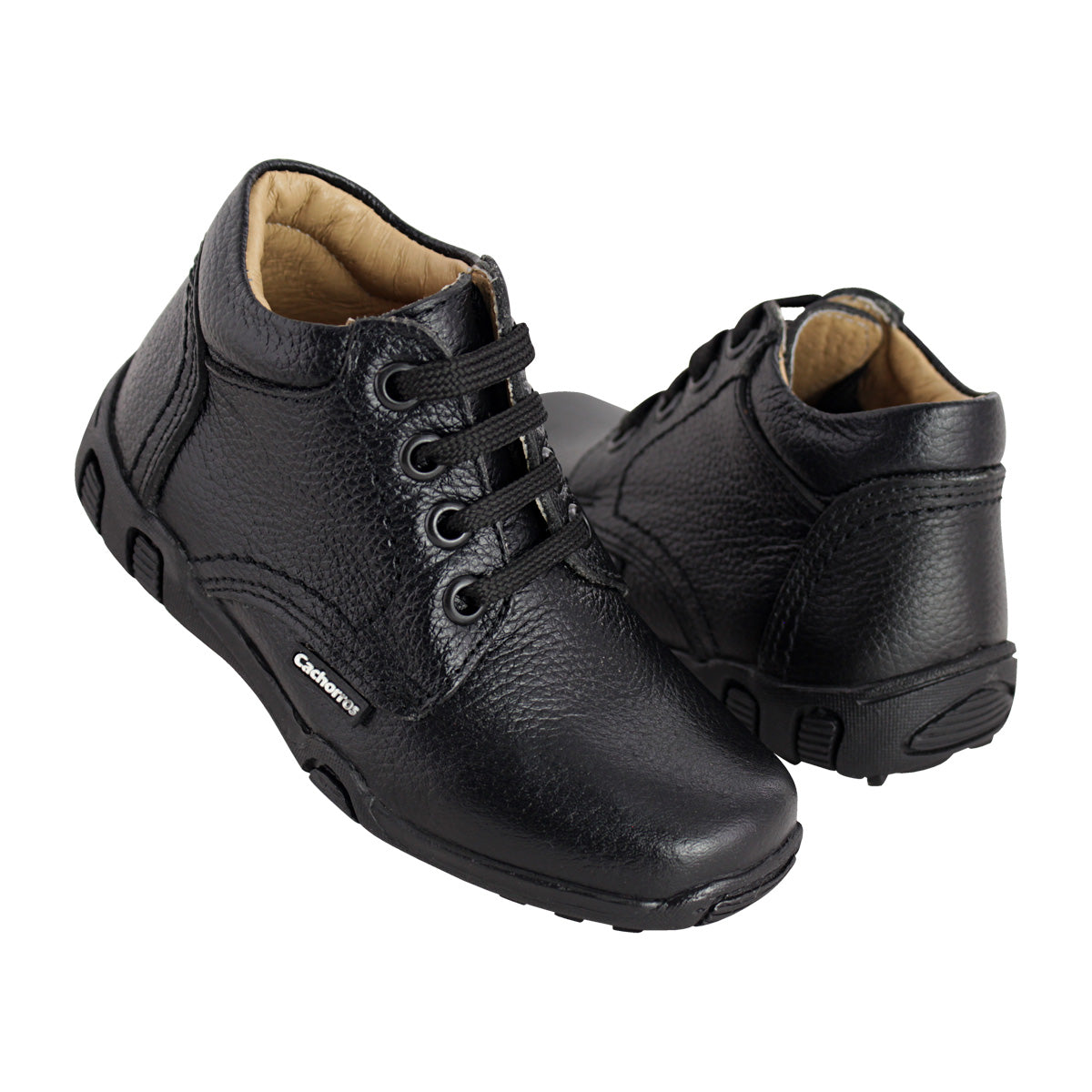 Botita Niño 6151 Piel Negro
