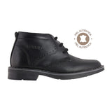 Botín niño 6183 piel negro