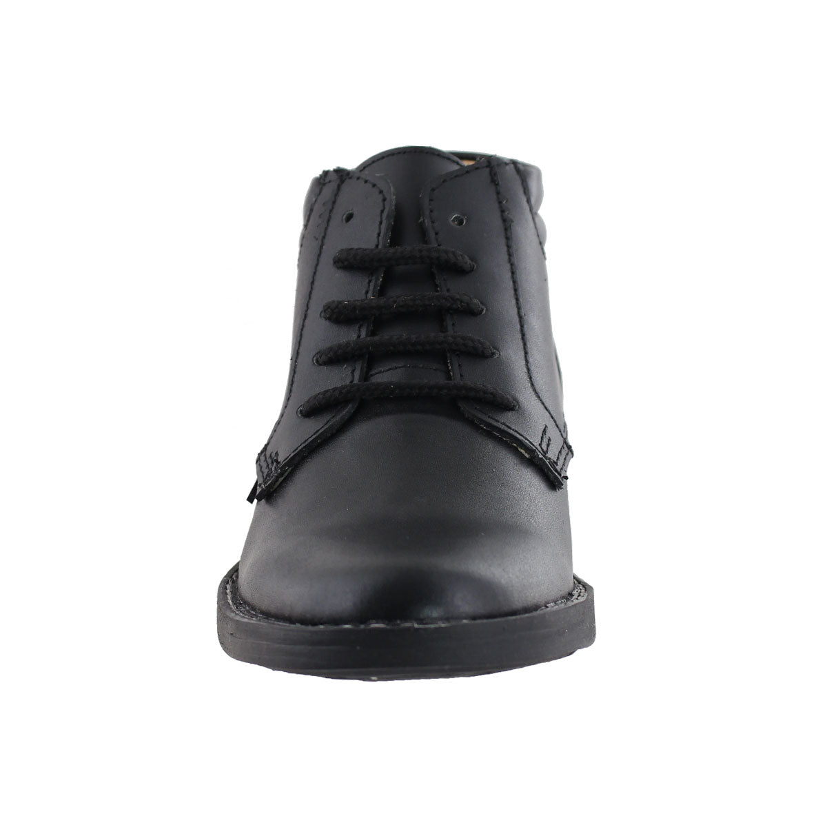 Botín Niño 6190 Piel Negro con Cintas