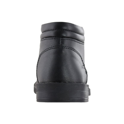 Botín Niño 6190 Piel Negro con Cintas