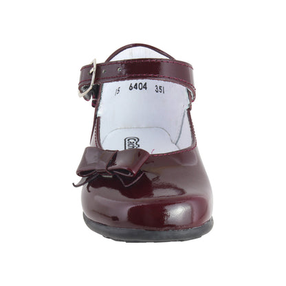 Zapato Niña 6404 Charol Vino