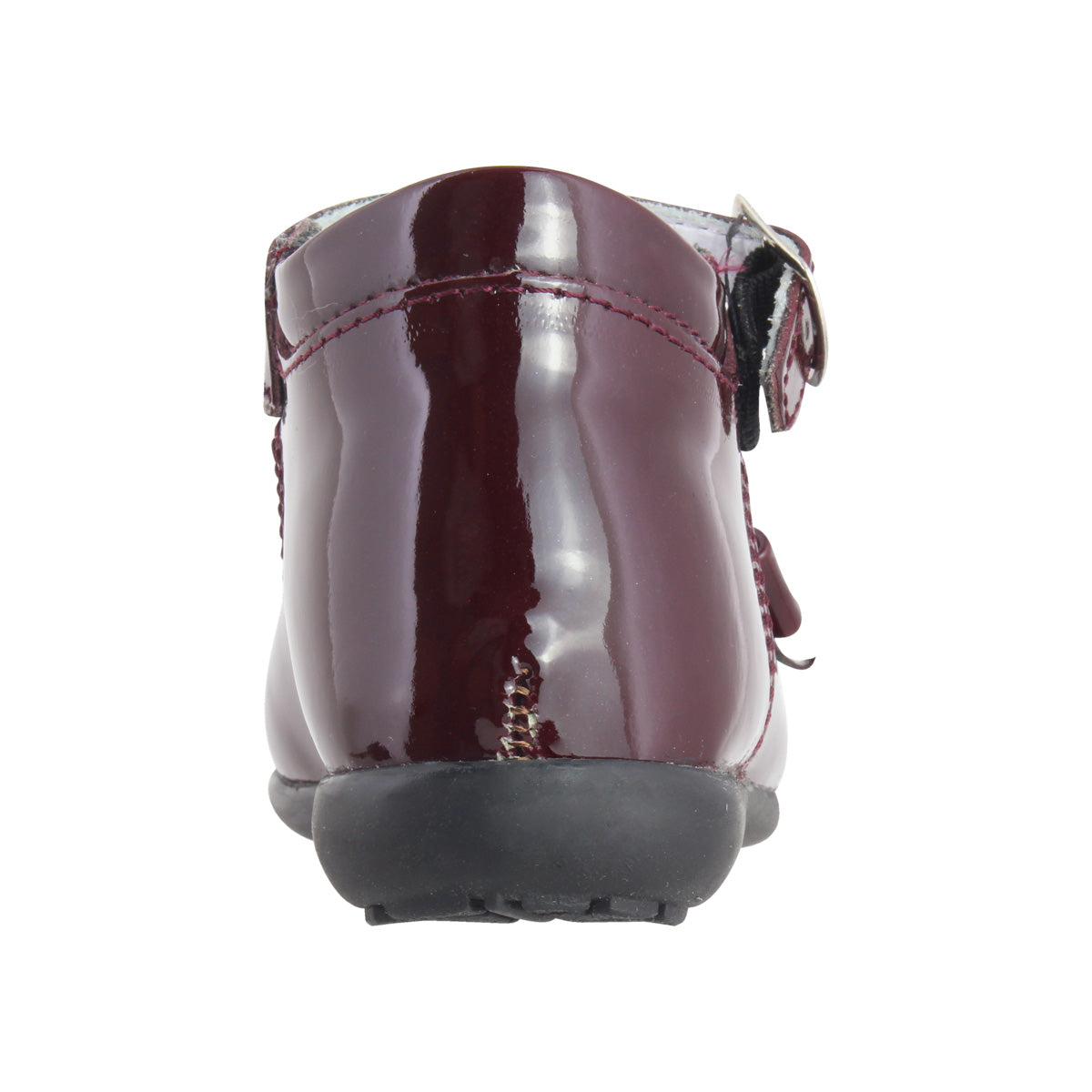 Botita Niña 6404 Charol Piel Vino