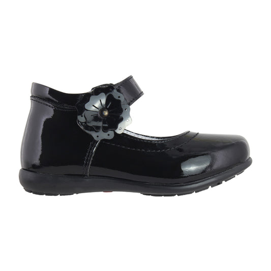 Botita Niña 6450 Charol Negro