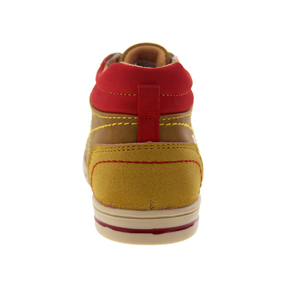 Sneaker Niño Casual 661 con Agujetas Color Oro