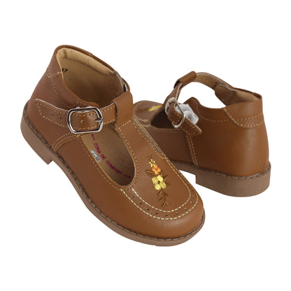 Zapato Niña 6723 Piel Miel