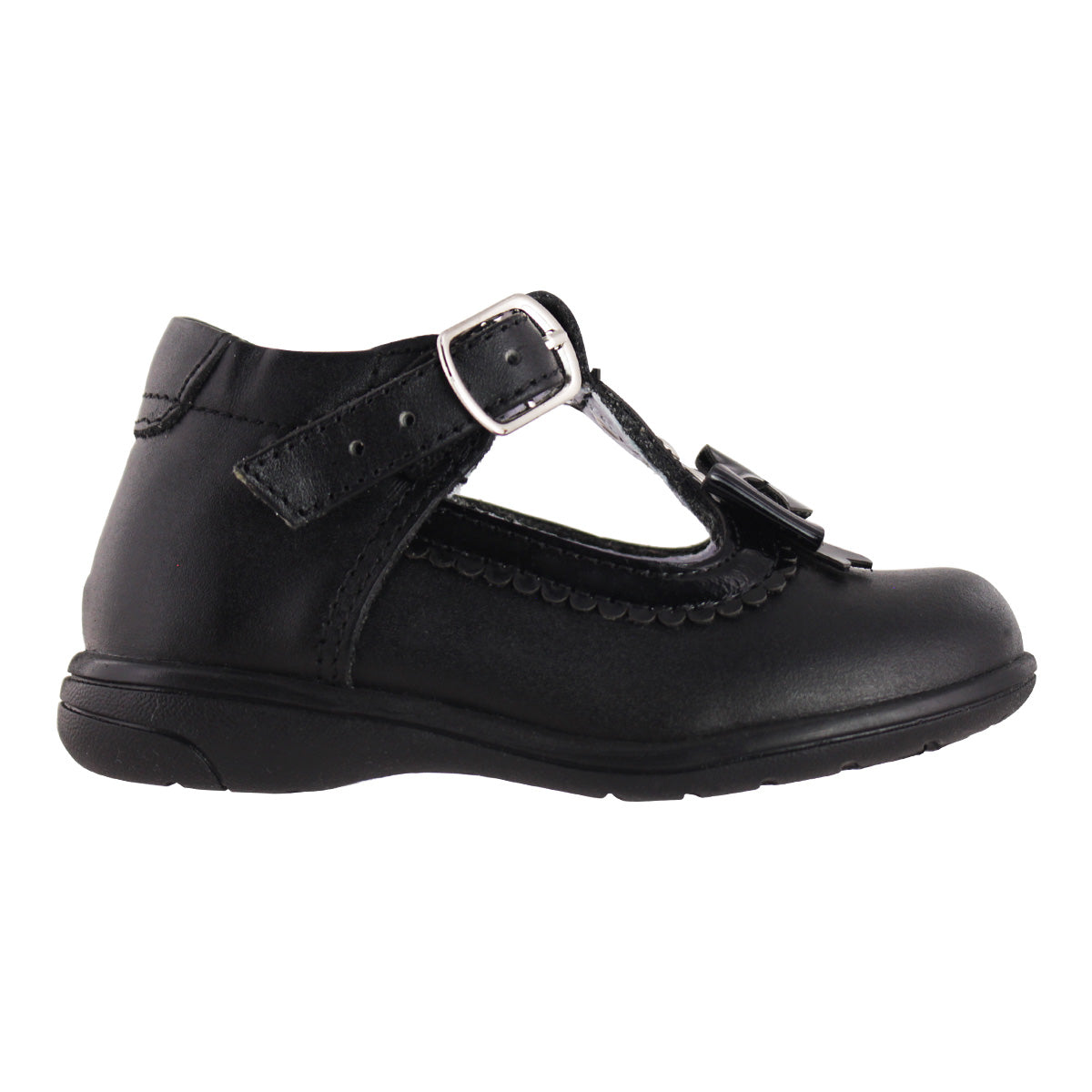 Botita Niña 6726 Piel Negro