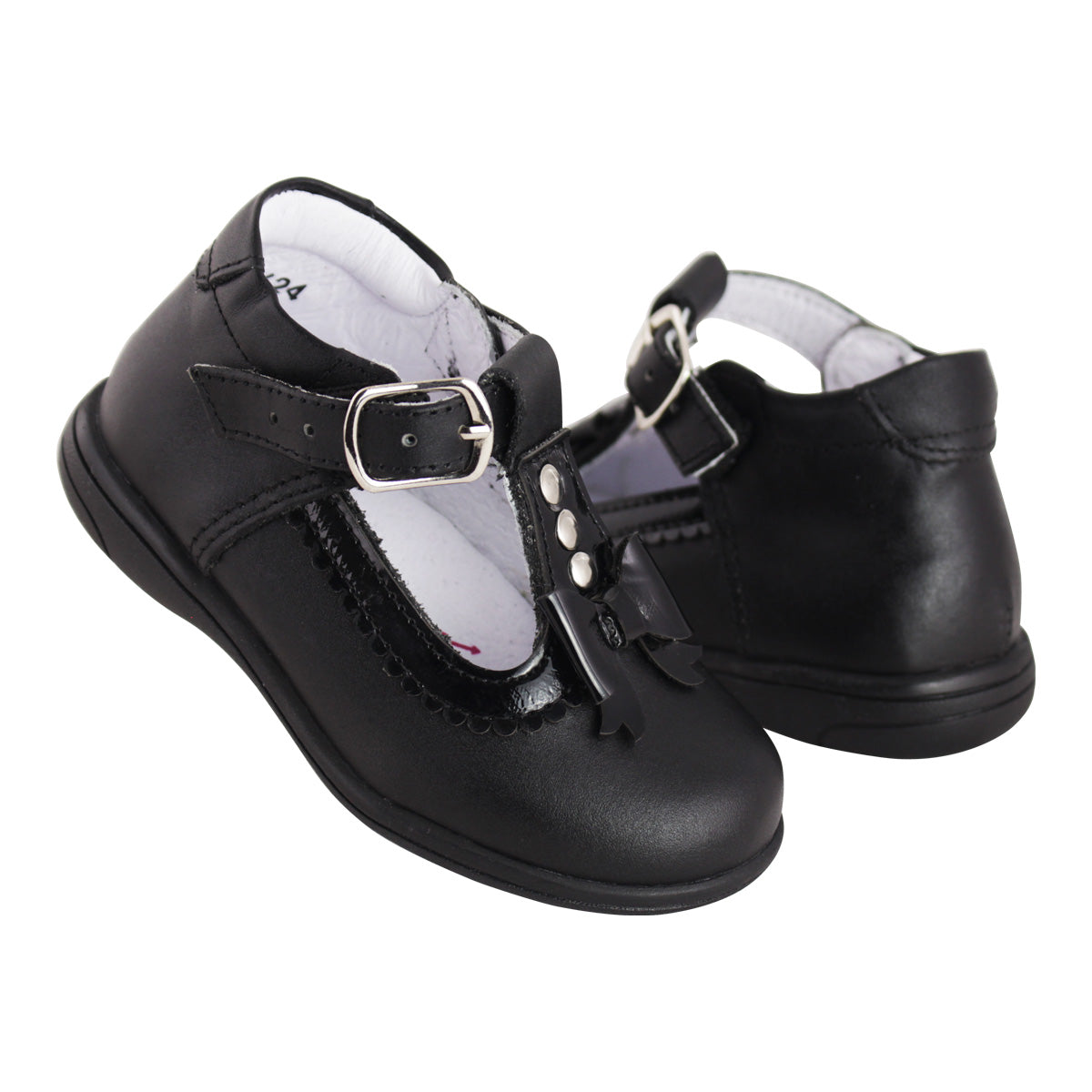 Botita Niña 6726 Piel Negro