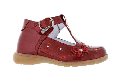 Zapato Niña 6734 Charol Rojo