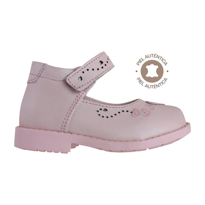 Zapato Niña 6782 Piel Rosa