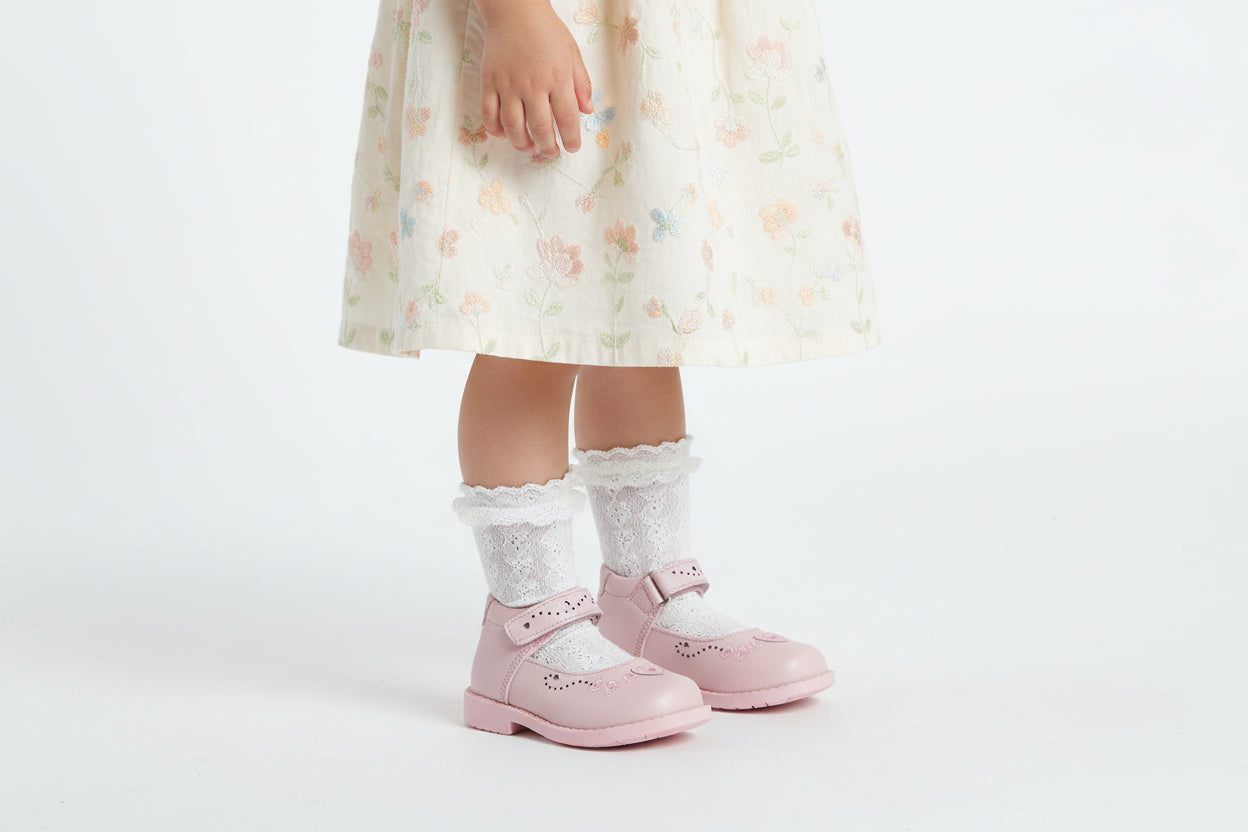 Zapato Niña 6782 Piel Rosa