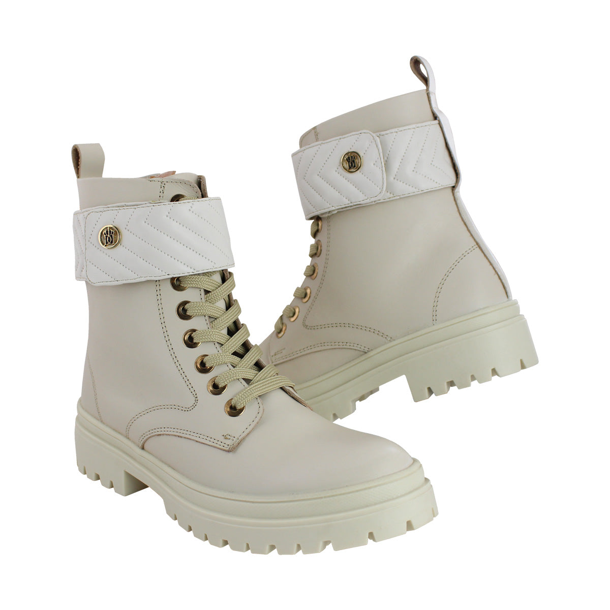 Bota 72005 Davina Piel Marfil