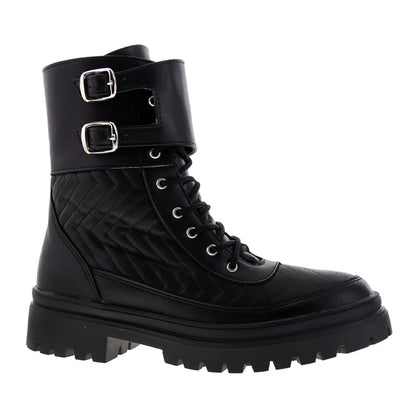 Bota Mediana Mujer 72020 Davina Negro