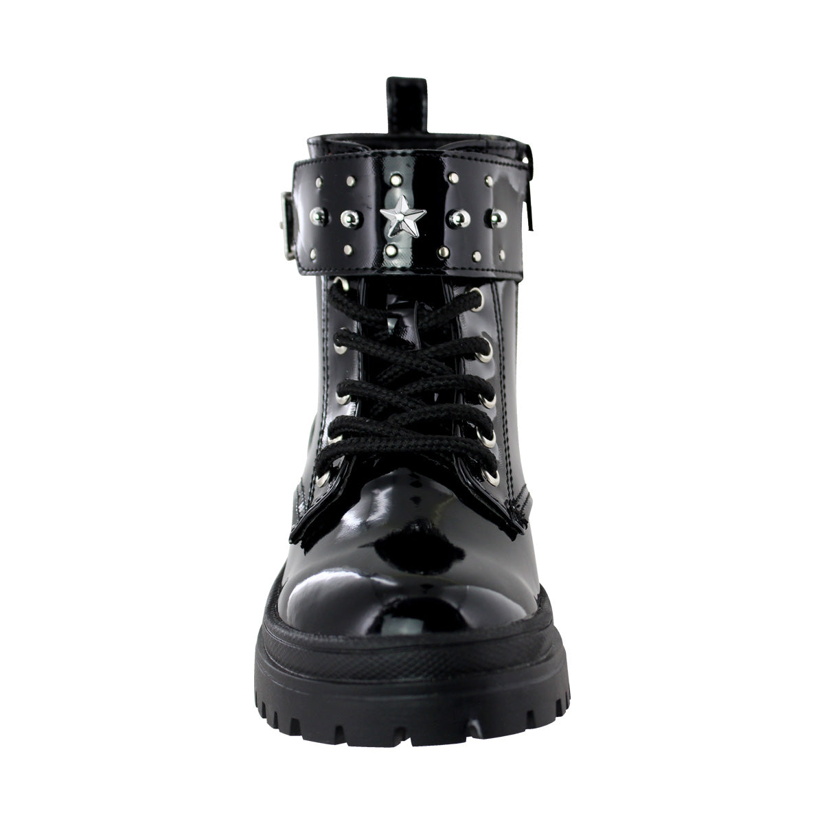 Botín Niña 72047 Charol Negro