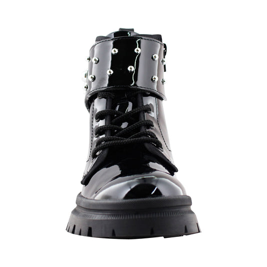 Botín Niña 72055 Charol Negro