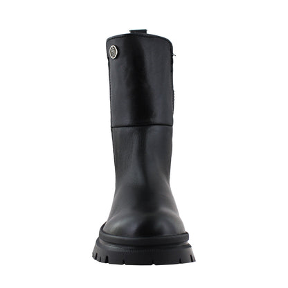 Bota Mediana Mujer 72201 Davina Piel Negro