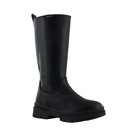 Bota Niña 72515 Negro con Cierre