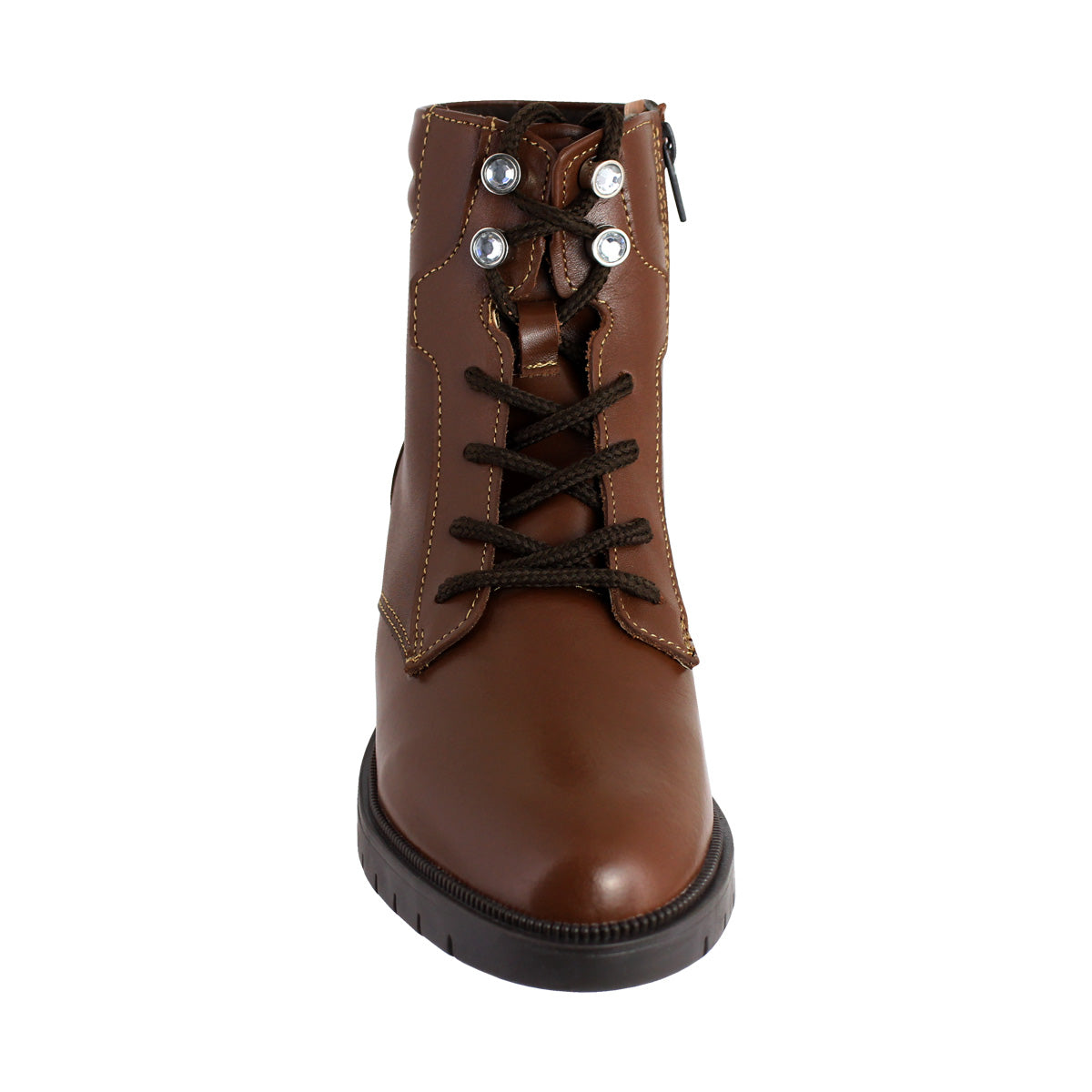 Bota Mediana 72700 Davina Piel Café