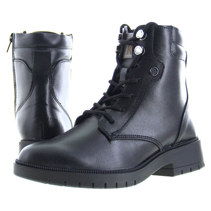 Bota Mediana Dama 72700 Davina Piel Negra