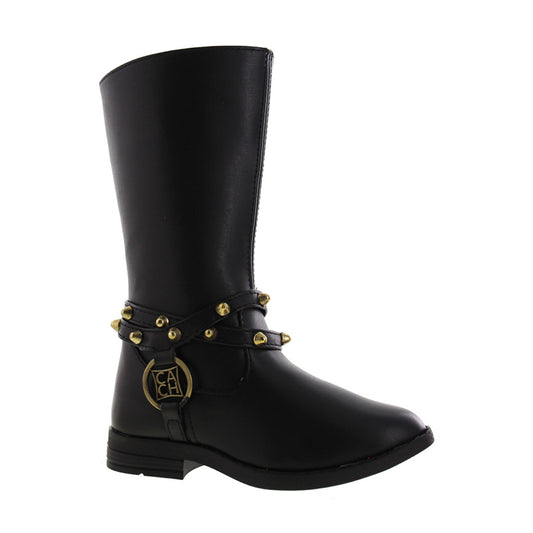 Bota Niña 73500 Negro con Herraje Dorado