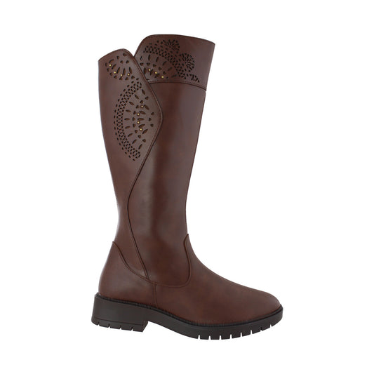Bota Alta Mujer 73520 Davina Café