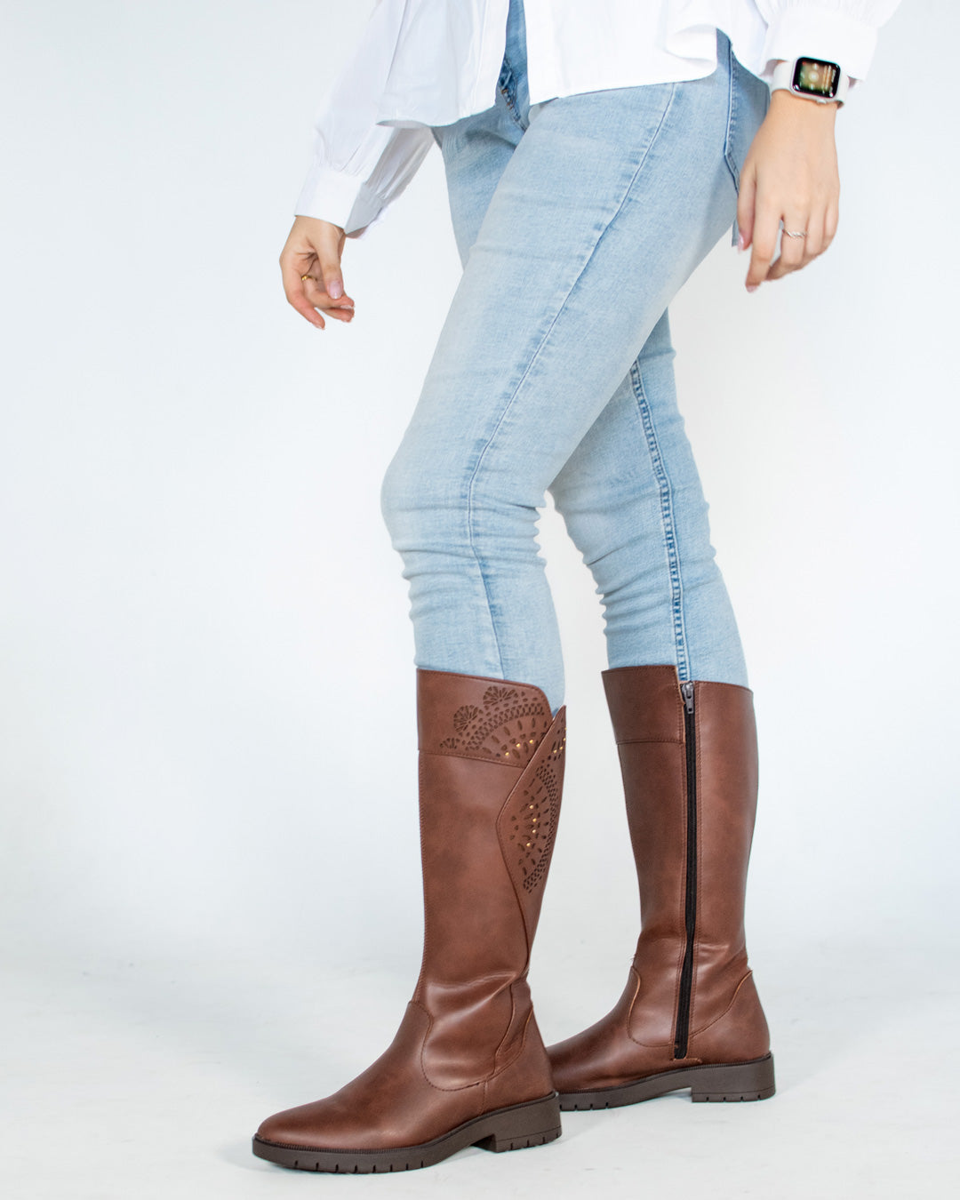 Bota Alta 73520 Davina Café