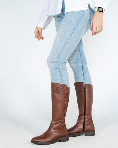 Bota AltaAlta Mujer 73520 Davina Café