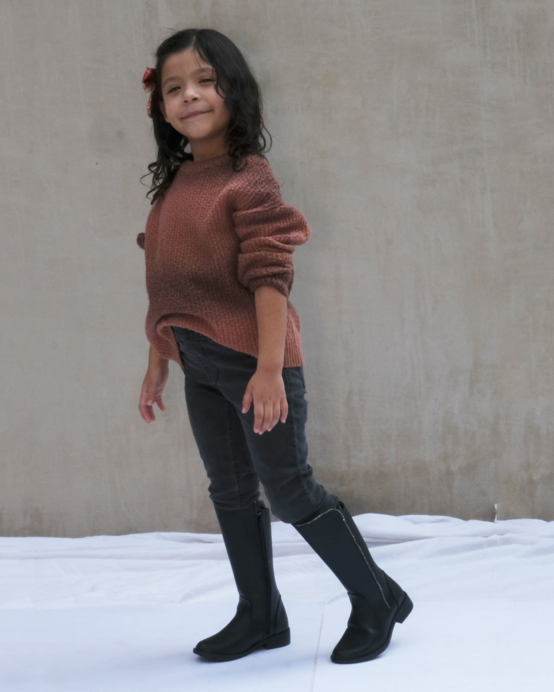 Bota Niña 73530 Negro