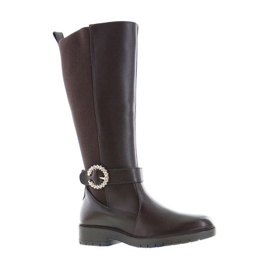Bota Alta Mujer 73655 Davina Piel Madera