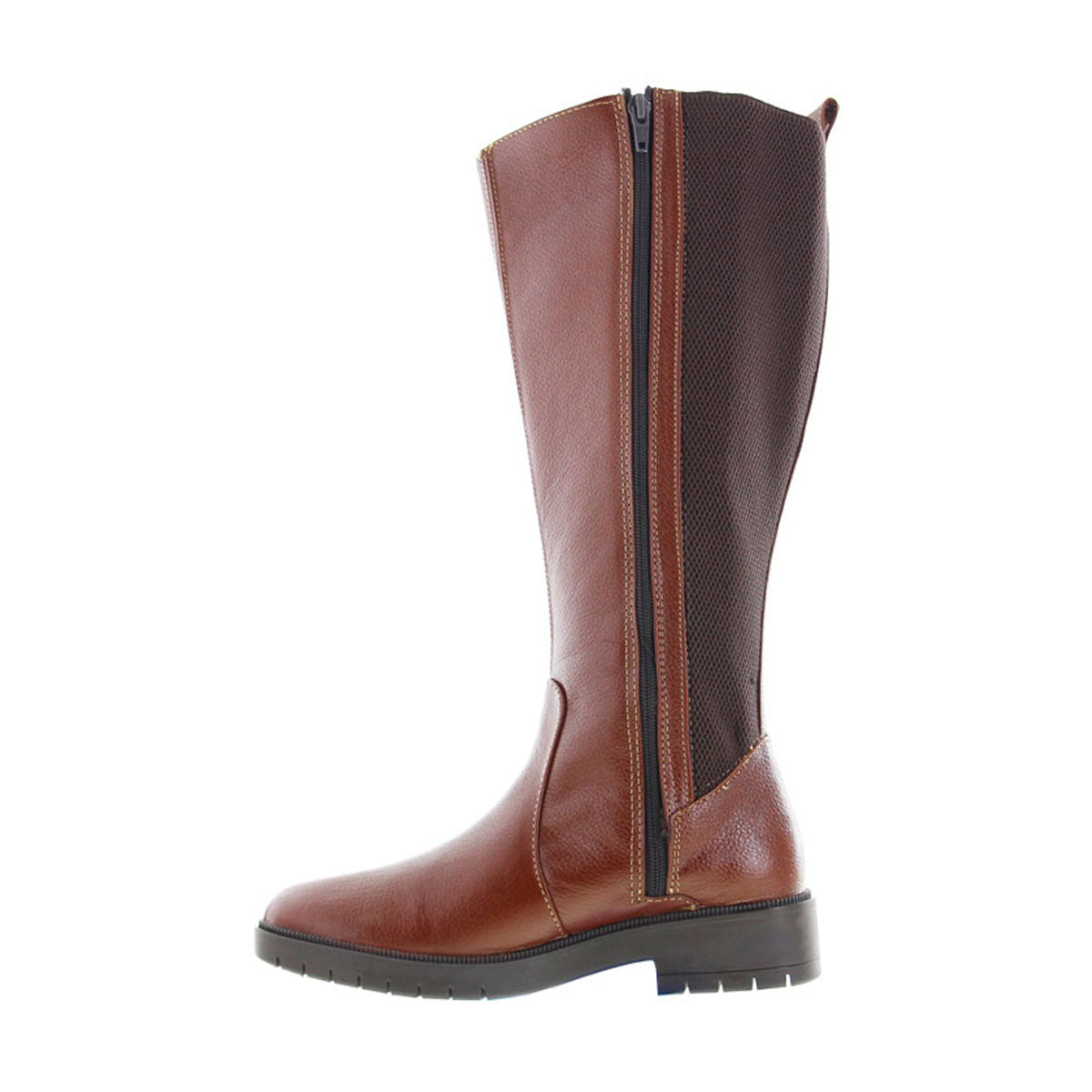 Bota Alta 73656 Davina Piel Café Claro (Shedron)