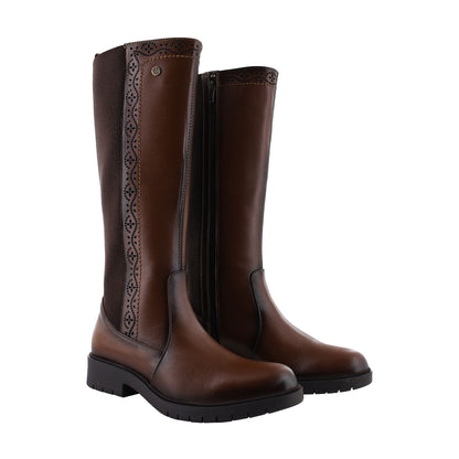 Bota Alta Dama 73657 Davina Piel Shedrón