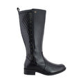 Bota Alta Dama 73661 Davina Piel Negro