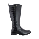 Bota alta dama 73661 davina piel negro