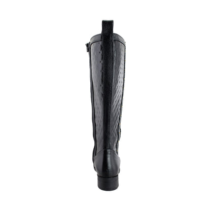 Bota Alta Dama 73661 Davina Piel Negro