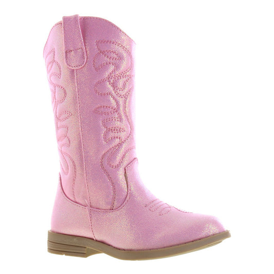 Bota Vaquera Niña 73810 Rosa con Brillos