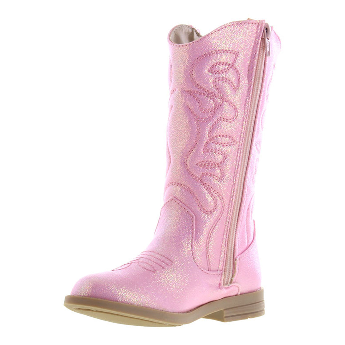 Bota Vaquera Niña 73810 Rosa con Brillos