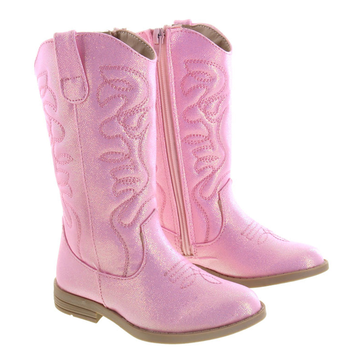 Bota Vaquera Niña 73810 Rosa con Brillos