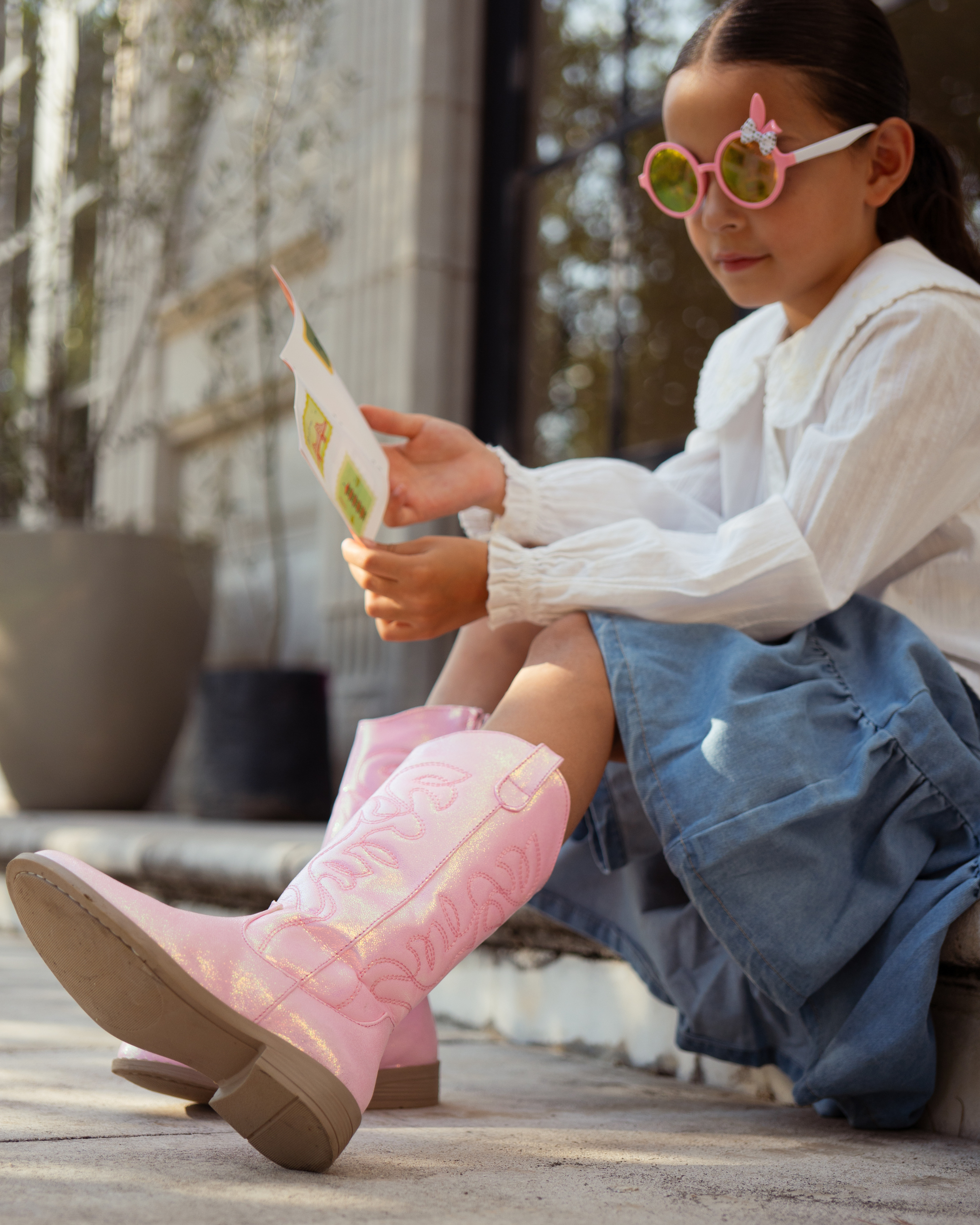 Bota Vaquera Niña 73810 Rosa